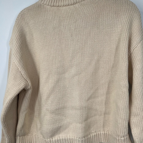 Sézane Titouan Cardigan Natural Organic Cotton - Picture 7 of 8